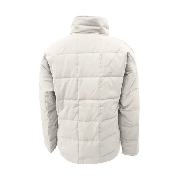 Women's white Quilted Jacket - XL - Picture 3 of 4